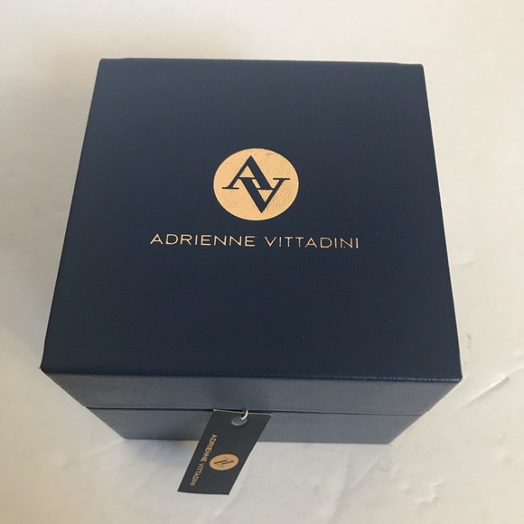 Adrienne Vittadini Crystal Chronograph Watch NEW - Picture 5 of 8